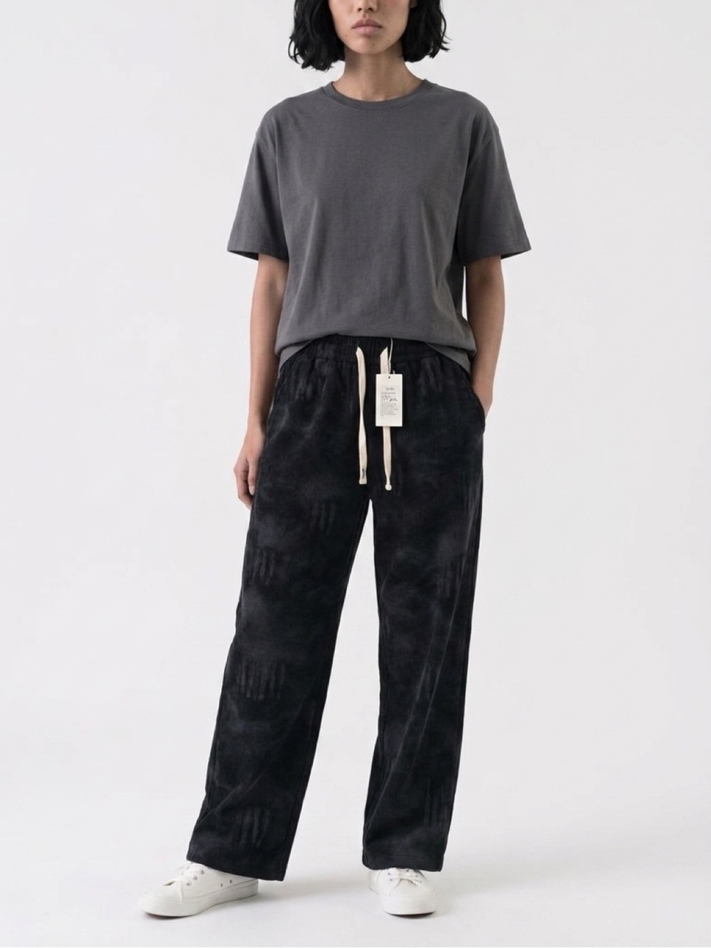 A-Z Official Denim-Effect Luxury Joggers - 2026 Collection